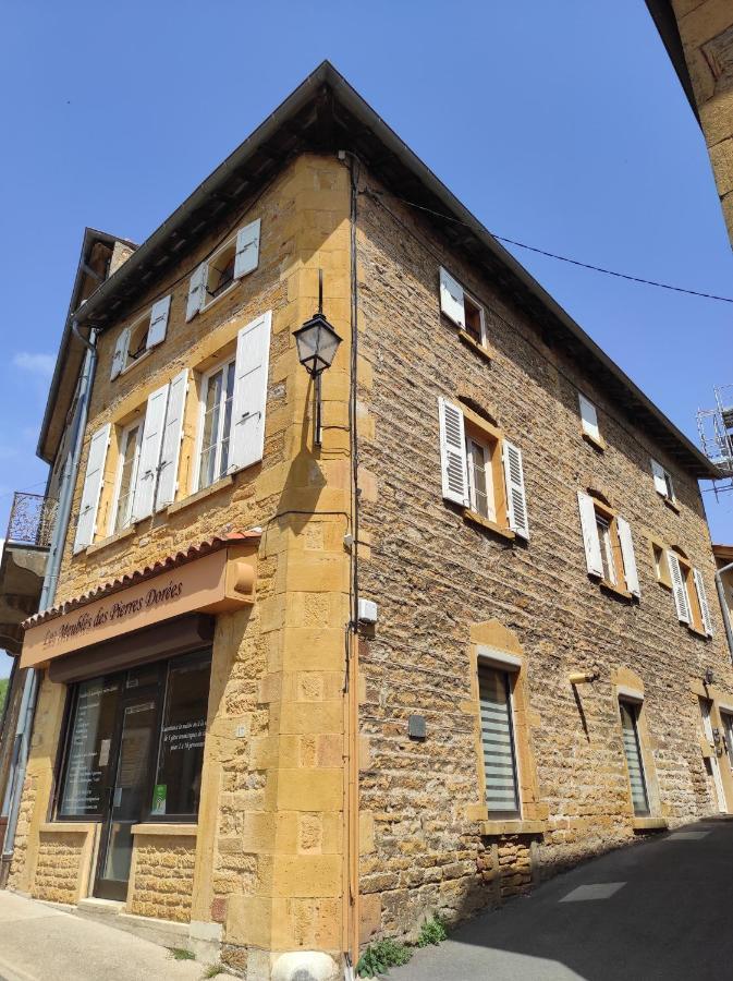 Appartement Oingt - Les Meubles Des Pierres Dorees Theize Kültér fotó