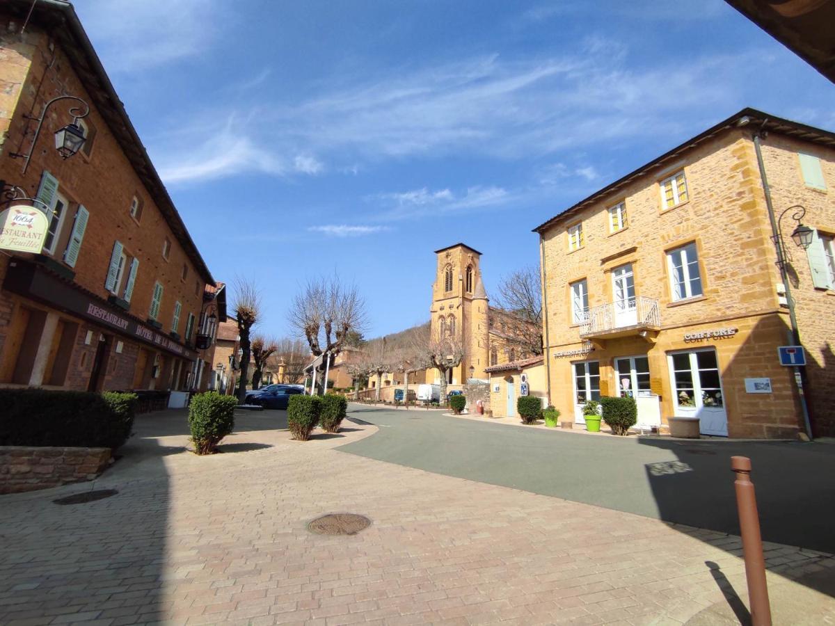 Appartement Oingt - Les Meubles Des Pierres Dorees Theize Kültér fotó